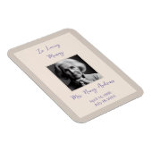 Das elegante Gedächtnis der Beerdigung Magnet (Rechte Seite)