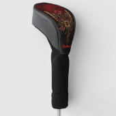 Das elegante Kreuz Golf Headcover (angewinkelt)