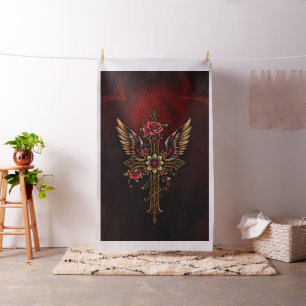 Das elegante Kreuz Stoff