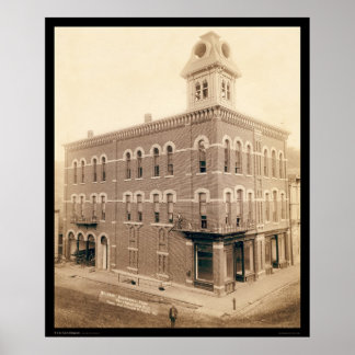 Das elegante Rathaus von Deadwood, SD 1890 Poster