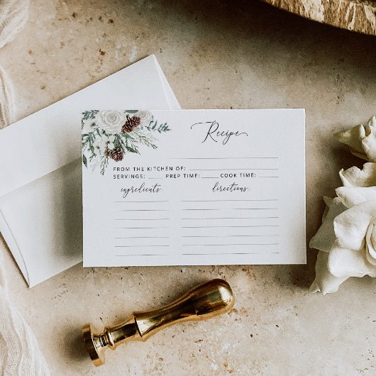 Das elegante Rezept des Winterkiefernkonus für die