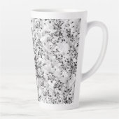 Das elegante Schwarz-Weiß-Design mit Stil Milchtasse (Rechts)