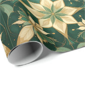 Das elegante Weihnachten - Stern Geschenkpapier (Rolleneckpunkt)