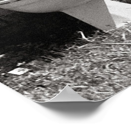 Das elektrische Gebäude Poster (Ecke)