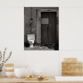 Das elektrische Gebäude Poster (Küche)