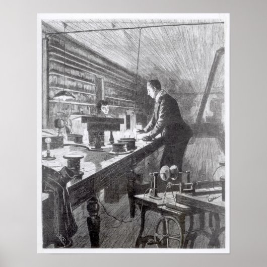 Das elektrische Licht Poster (Vorne)