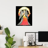 Das Element Feuer - Poster (Heimbüro)