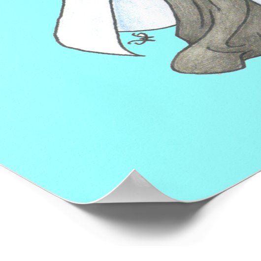 Das Element Luft - Poster (Ecke)