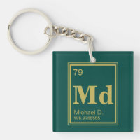Das Element von Ihnen! Name-Gold periodisch