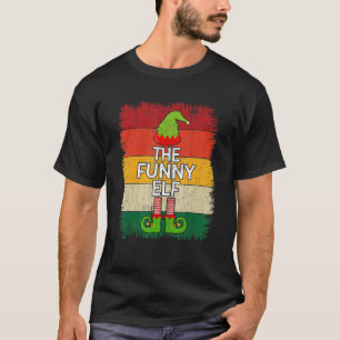 Das Elf Matching Group Weihnachts-Party Pajama T-Shirt
