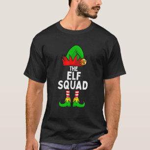 Das Elf-Team Lustiges Weihnachten Passende Familie T-Shirt