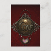 Das Emblem der Liebe. Begleitkarte (Rückseite)