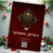 Das Emblem der Liebe. Begleitkarte