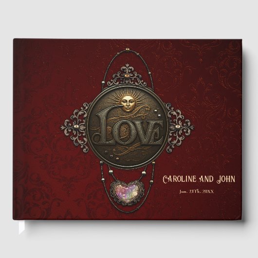 Das Emblem der Liebe. Gästebuch (Vorderseite)