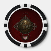 Das Emblem der Liebe. Pokerchips (Vorderseite)
