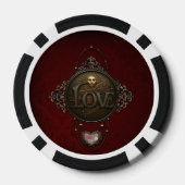 Das Emblem der Liebe. Pokerchips (Rückseite)