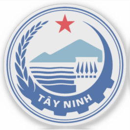 Das Emblem der Provinz Tây Ninh Aufkleber