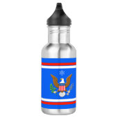 Das Emblem der US-Küstenwache personalisieren Edelstahlflasche (Rechts)