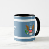 Das Emblem der US-Luftwaffe personalisieren Tasse (VorderseiteRechts)