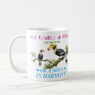 Das Emblem der wahren Liebe aus der Wildnis Kaffeetasse
