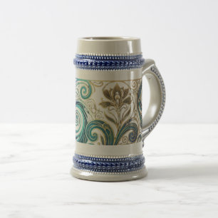 Das Emblem der wahren Liebe - Vintage-Bird-Beer-Ta Bierglas
