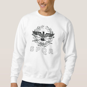 Das Emblem des römischen Reich-SPQR Sweatshirt