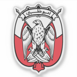 Das Emblem von Abu Dhabi Aufkleber