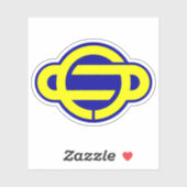 Das Emblem von Ayase, Kanagawa Aufkleber (Blatt)