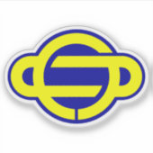 Das Emblem von Ayase, Kanagawa Aufkleber (Vorderseite)