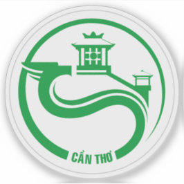 Das Emblem von CSachn ThŌ, Vietnam Aufkleber