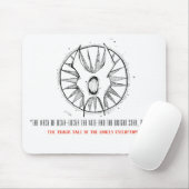 Das Emblem von Cyclotopia Mousepad (Mit Mouse)