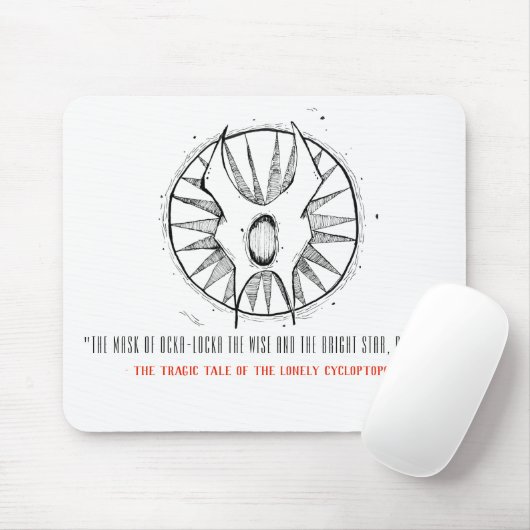 Das Emblem von Cyclotopia Mousepad (Mit Mouse)