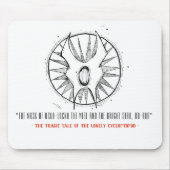 Das Emblem von Cyclotopia Mousepad (Vorne)