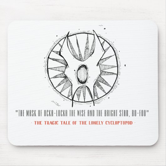 Das Emblem von Cyclotopia Mousepad (Vorne)