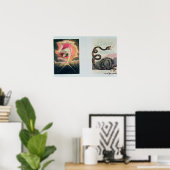 Das Embodiment der Energie in Form eines Poster (Heimbüro)
