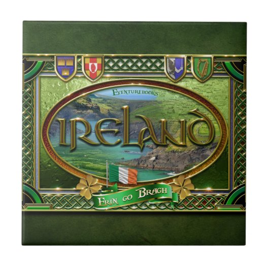 Das Emerald Isle Fliese (Vorderseite)