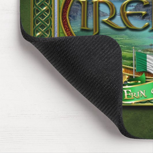 Das Emerald Isle Mousepad (Ecke)