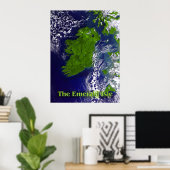 Das Emerald Isle Poster (Heimbüro)
