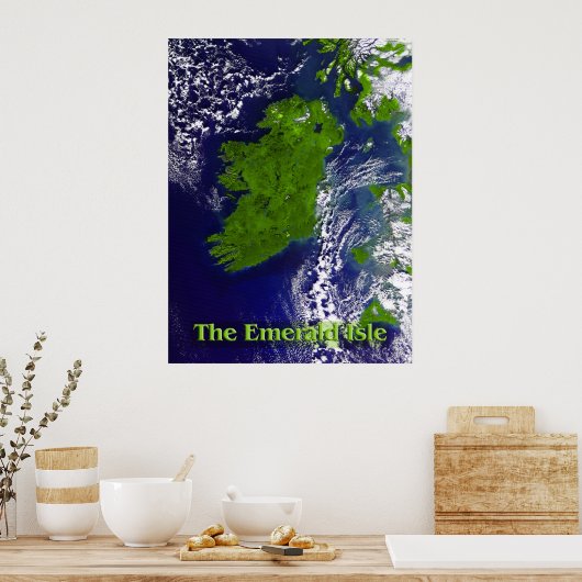Das Emerald Isle Poster (Küche)