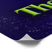 Das Emerald Isle Poster (Ecke)