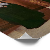 Das Empfehlungsschreiben von 1859 Poster (Ecke)