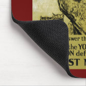 Das Empire braucht Männer Mousepad (Ecke)