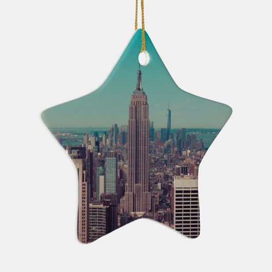 Das Empire State Gebäude Keramikornament (Rechts)