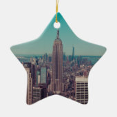 Das Empire State Gebäude Keramikornament (Vorne)