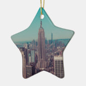 Das Empire State Gebäude Keramikornament (Links)