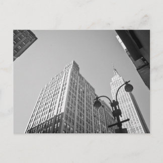 Das Empire State Gebäude, New York City Postkarte