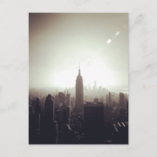 Das Empire State Gebäude, NYC Postkarte