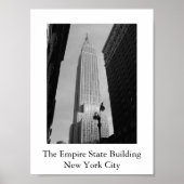 Das Empire State Gebäude Poster (Vorne)
