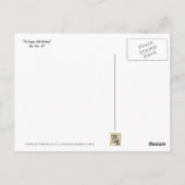 Das Empire State Gebäude Postkarte (Rückseite)