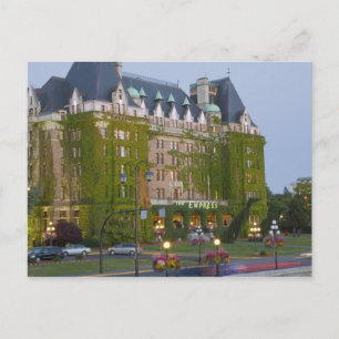 Das Empress Hotel am inneren Hafen in Postkarte